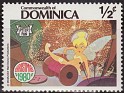 Dominica 1980 Walt Disney 1/2 ¢ Multicolor Scott 679